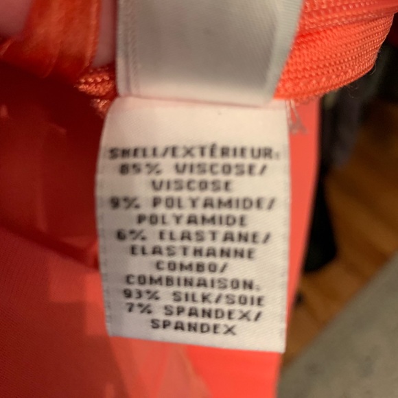 Diane Von Furstenburg Coral Dress Size 6 - Picture 7 of 8